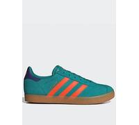 adidas Originals Junior Gazelle Trainers - Green, Green, Size 5.5 Older Green
