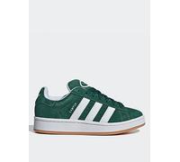 adidas Originals Junior Unisex Campus 00S Trainers - Dark Green, Dark Green/Ftw White/Off White, Size 5 Older Dark Green/Ftw White/Off White