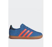 adidas Originals Junior Unisex Gazelle Shoes Kids, Focus Blue, Size 3 Older Focus Blue