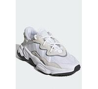 adidas Originals Junior Unisex Ozweego Trainers - White/Off White, Ftw White/Ftw White/Core Black, Size 4 Older Ftw White/Ftw White/Core Black