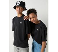adidas Originals Junior Unisex Trefoil Essentials T-shirt, Black, Size 7-8 Years Black