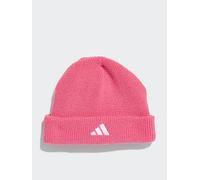 adidas Unisex Kids Little Kids 3 Stripes Beanie, Pink Fusion, XS