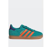 adidas Originals Kids Gazelle Trainers - Green, Green, Size 10 Younger Green