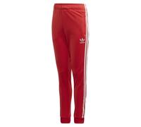 adidas ORIGINALS KIDS SUPERSTAR TRACK PANTS RED RETRO SPORTS BOTTOMS JOGGERS NEW