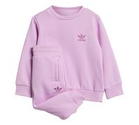 adidas Originals Kids Unisex Adicolor Crew Set - Purple material_cotton - Size 2-3Y
