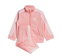 adidas Originals Kids Unisex Adicolor Firebird Track Suit - Pink Recycled Material - Size 12-18M