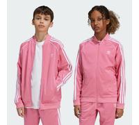 adidas Originals Kids Unisex Adicolor SST Track Top - Pink Recycled Material - Size 10-11Y