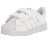 adidas Originals Kids Unisex-Baby Superstar White/Black (Cross Strap) 8.5 Toddler, US