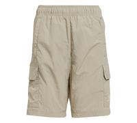adidas Originals Kids Unisex Cargo Shorts - Beige Recycled Material - Size 9-10Y