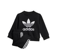 adidas Originals Kids Unisex Crew Set - Black Cotton - Size 18-24M