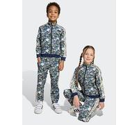 adidas Originals Kids Unisex Firebird Liberty Tracksuit, Blue, Size 6-7 Years Blue