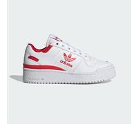 adidas Originals Kids Unisex Forum Bold Shoes - White/Red - Size UK 4.5