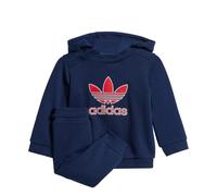 adidas Originals Kids Unisex Hoodie Set Big Logo Execution - Dark Navy Cotton - Size 0-3M