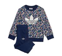 adidas Originals Kids Unisex x Liberty London Crew Set - Dark Blue - Size 6-9M
