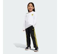 adidas Originals Kids Unisex x Smiley World Crew Set - White & Black Cotton - Size 3-4Y