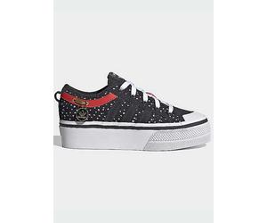 adidas Originals Kids X Disney 101 Dalmations Platform Trainers Black Print