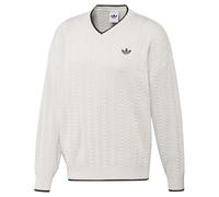CABLE KNIT V-NECK Sweatshirt