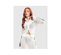 Adidas Originals Knitted Crochet Firebird Full Zip Sweatshirt White XS Women