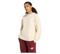 Adidas Originals Knitted Sweatshirt Beige L Woman