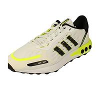 adidas Originals LA Trainer III Mens Running Sneakers (UK 10 US 10.5 EU 44 2/3, White Black Yellow FY3704)