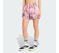 adidas Originals Leaf Camo Print Satin Shorts