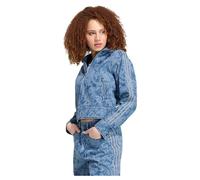 Adidas Originals Liberty London Firebird Denim Jacket Blue S Woman