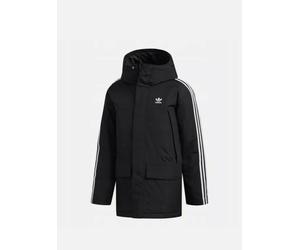 Adidas Originals Men`s Padded 3S Winter Coat Parka Puffer Black Jacket ED5834
