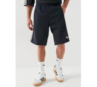 adidas Originals Mens 3 Stripe Shorts, Black, Size S, Men Black