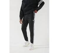 adidas Originals Mens 3-stripe Track Pant - Black, Black/White, Size S, Men Black/White