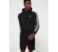adidas Originals Mens Adicolour 3 Stripes Hoodie - Colour: IM2088 Black - Size: XL