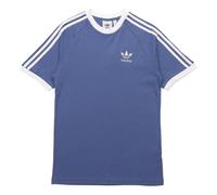 adidas originals MENS 3-stripes Logo Printed Sports Short Sleeve Blue GN3501 XS