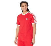 adidas Originals Men's 3-Stripes T-Shirt, Vivid Red, Large (14212)