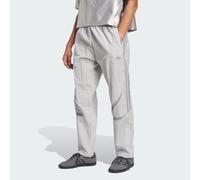 adidas Originals Mens Adicolor 2000s Woven Track Pants - Light Grey Polyamide - Size 2XL