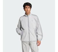 adidas Originals Mens Adicolor 2000s Woven Track Top - Light Grey Polyamide - Size X-Small