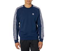 adidas Originals Men's Adicolor Classics 3-Stripes Crew, Night Indigo, L