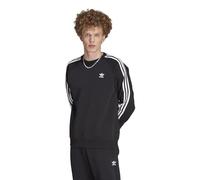 adidas Originals Men's Adicolor Classics 3-Stripes Crew, Black, M