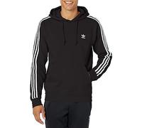 adidas Originals Men's Adicolor Classics 3-Stripes Hoodie Hooded Sweatshirt, Black, M