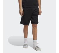 adidas Originals Mens Adicolor Classics 3-Stripes Sweat Shorts - Black Cotton - Size Medium