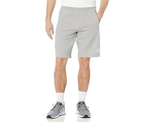 adidas Originals Men's Adicolor Classics 3-Stripes Sweat Shorts, Medium Grey Heather, S