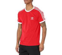 adidas Originals Men's Adicolor Classics 3-Stripes T-Shirt, Better Scarlet, S