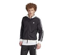 adidas Originals Men's Adicolor Classics Beckenbauer Track Top, Black/White, S