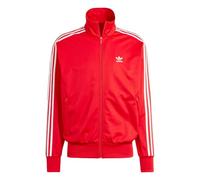 adidas Originals Men's Adicolor Classics Firebird Track Jacket, Better Scarlet/White, S