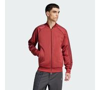 adidas Originals Mens Adicolor Classics SST Track Jacket - Red Recycled Material - Size X-Small