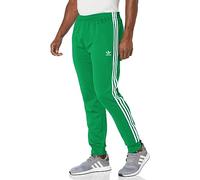 adidas Originals Men's Adicolor Classics Superstar Track Pants, Green/White, X-Large