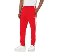 adidas Originals Men's Adicolor Classics Superstar Track Pants, red/white, XXL