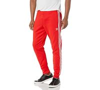 adidas Originals Men's Adicolor Classics Superstar Track Pants, Vivid Red, Medium