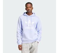 adidas Originals Mens Adicolor Classics Trefoil Hoodie - Purple material_cotton - Size Large