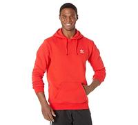 adidas Originals Men's Adicolor Essentials Trefoil Hoodie, Vivid Red, Medium