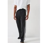 adidas Originals Mens Adicolor Firebird Track Pants - Black, Black/White, Size M, Men Black/White
