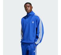 adidas Originals Mens Adicolor Funnel Neck Track Top - Blue Recycled Material - Size X-Large